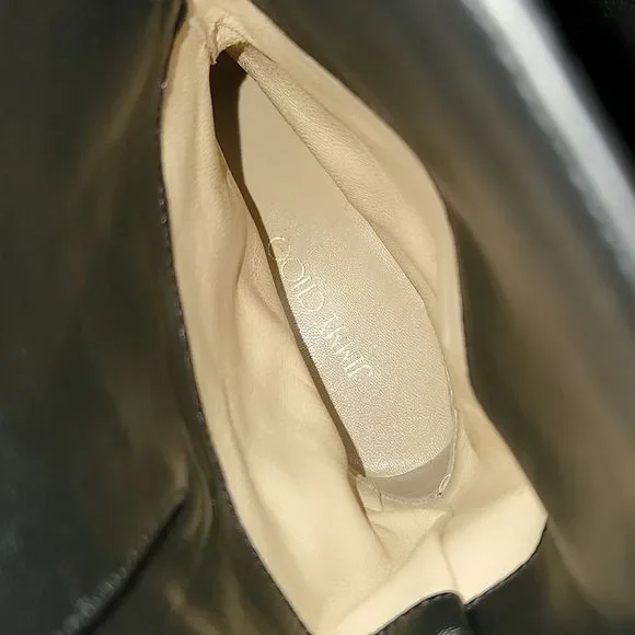 The Jimmy Choo Youth II Leather Boot features a leather upper, - Picture 9 of 14